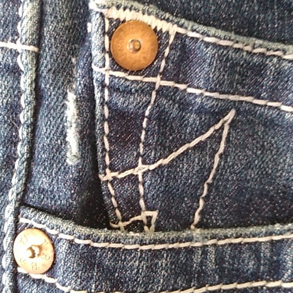 True Religion Women's Bootcut Jeans Johnny Size 28 - Picture 3 of 9